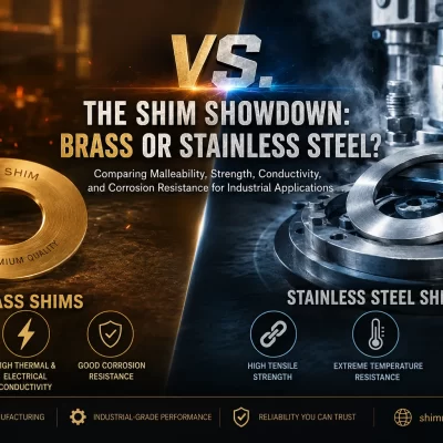 Brass vs. Stainless Steel Shim Comparison for Industrial Applications