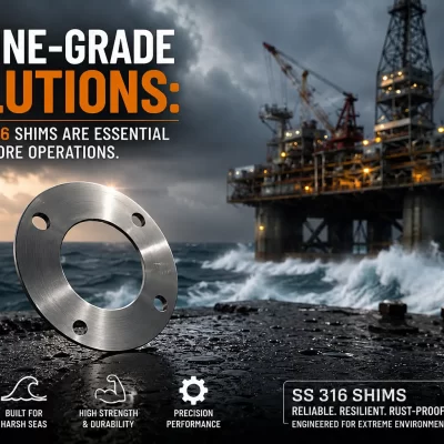marine-grade SS 316 shims are the gold standard for offshore operations