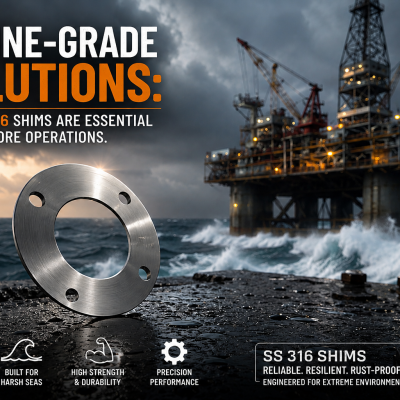 marine-grade SS 316 shims are the gold standard for offshore operations